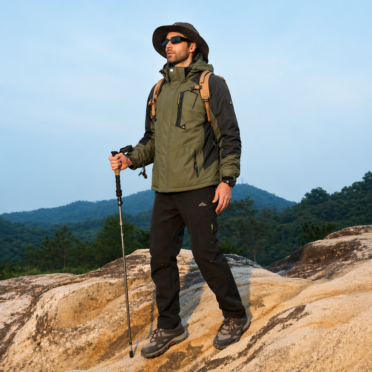 Jaqueta Térmica Masculina Impermeável Outdoor Lemartine