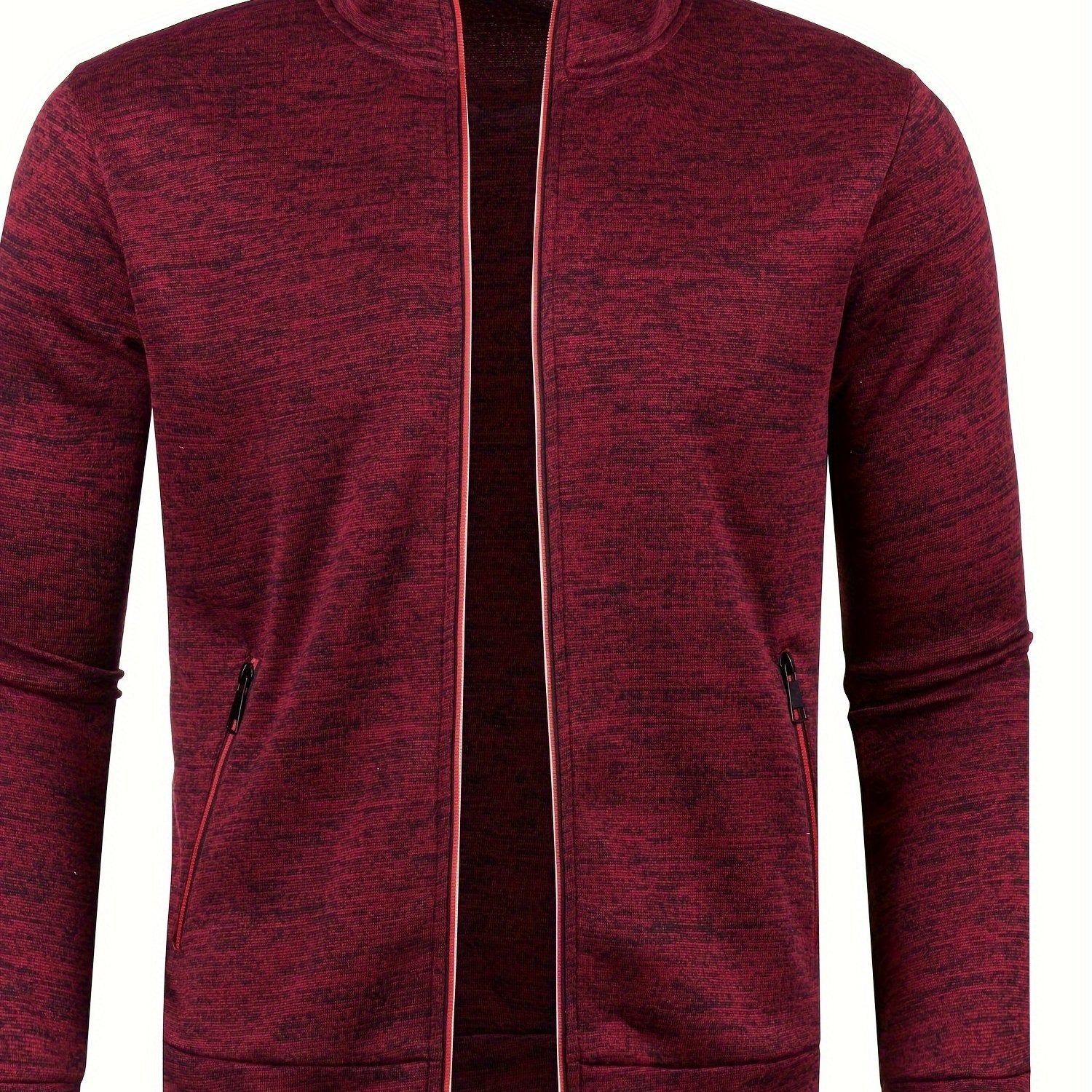 Jaqueta de Moletom Masculina de Outono e Inverno com Zíper Lemartine