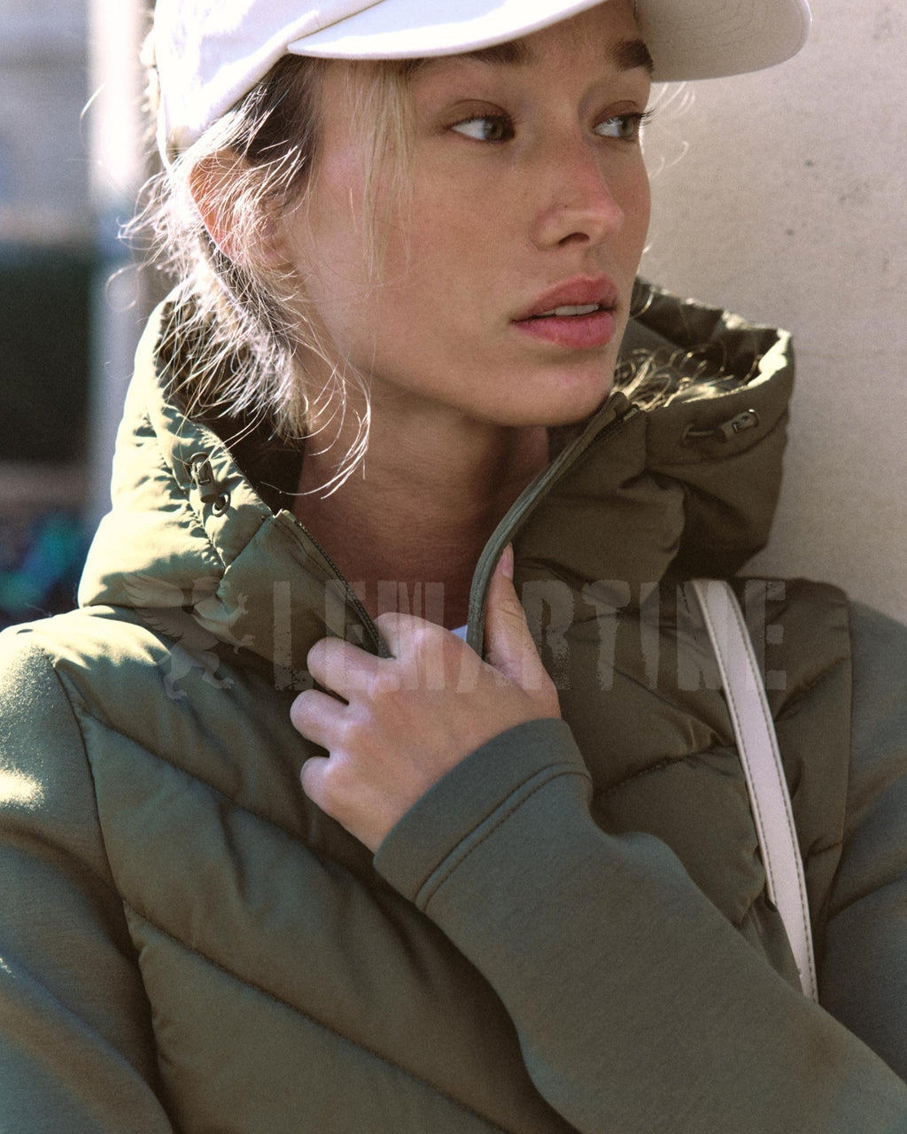 Jaqueta Acolchoada Feminina Verde Fahart | Lemartine