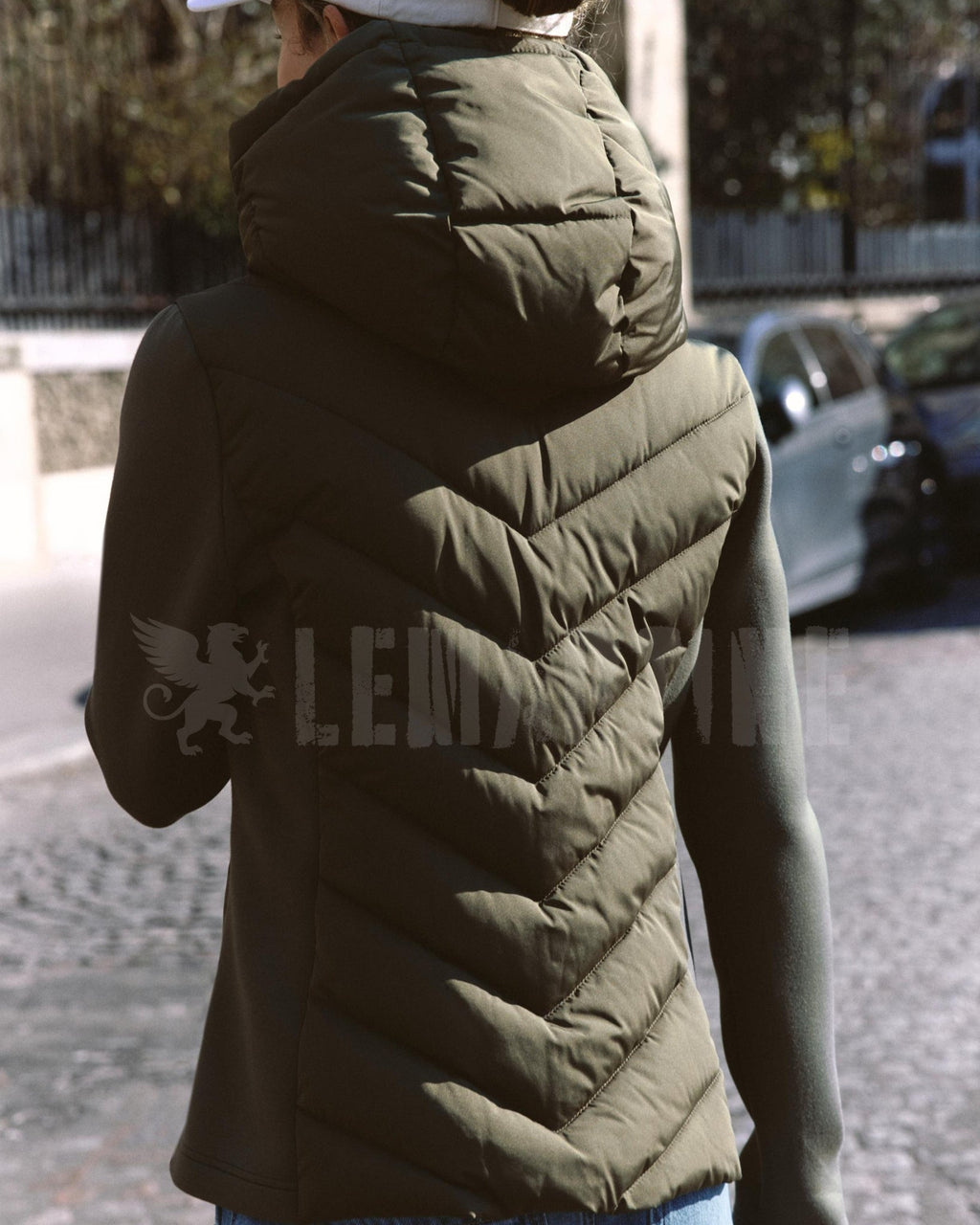 Jaqueta Acolchoada Feminina Verde Fahart | Lemartine