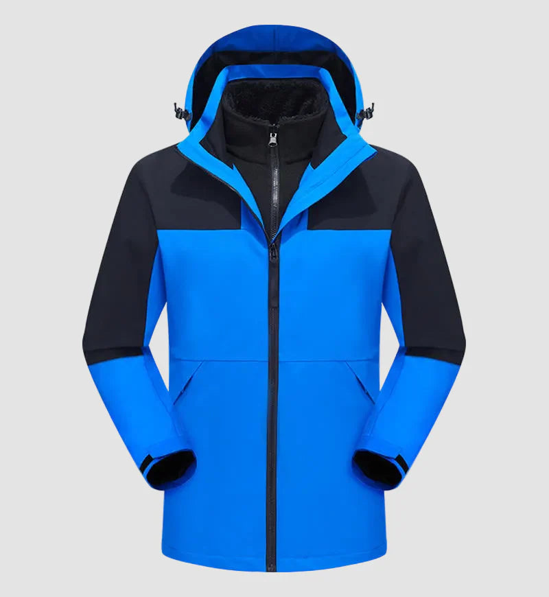 Jaqueta 3 em 1 Masculina Impermeável fleece Snow Montevie