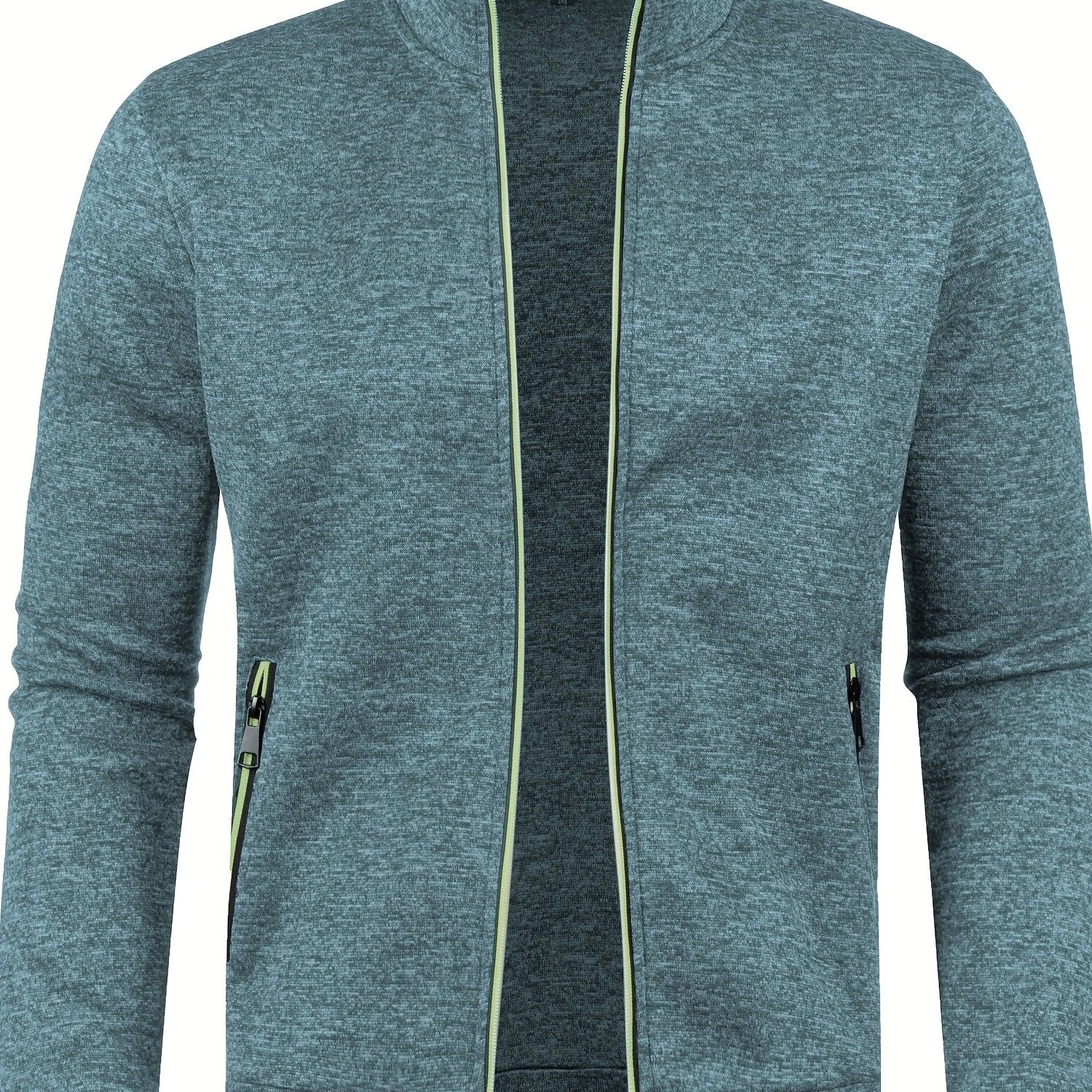 Jaqueta de Moletom Masculina de Outono e Inverno com Zíper Lemartine