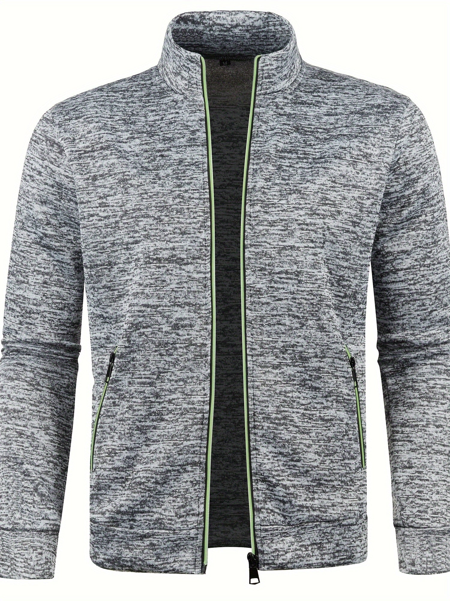 Jaqueta de Moletom Masculina de Outono e Inverno com Zíper Lemartine