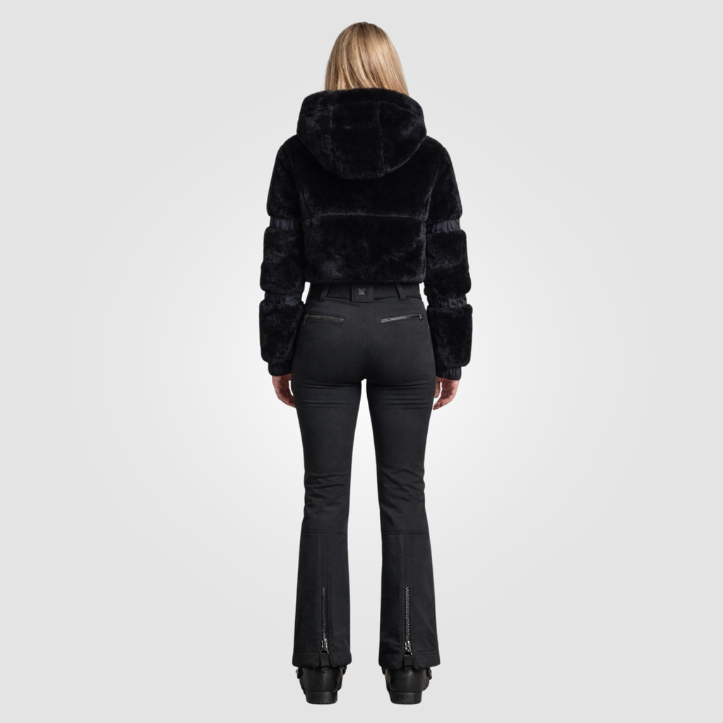 Macacão Feminino Ski Noir Impermeável Térmico Premium Montevie