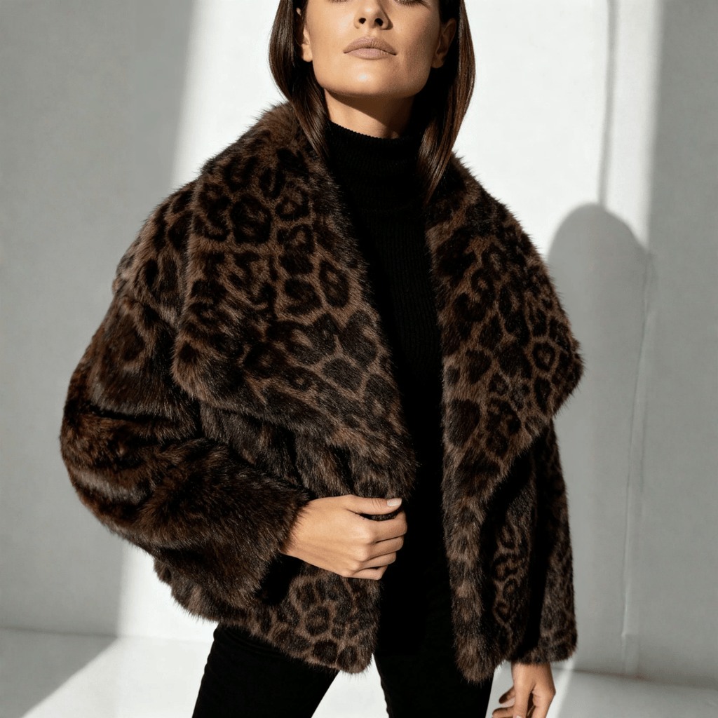Casaco Feminino Animal Print Onça Lemartine