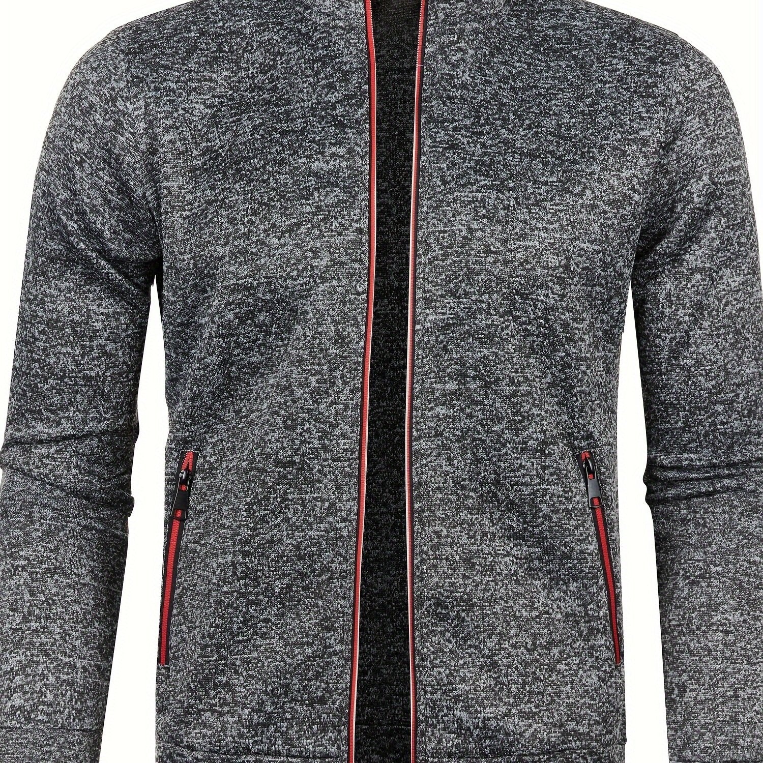 Jaqueta de Moletom Masculina de Outono e Inverno com Zíper Lemartine