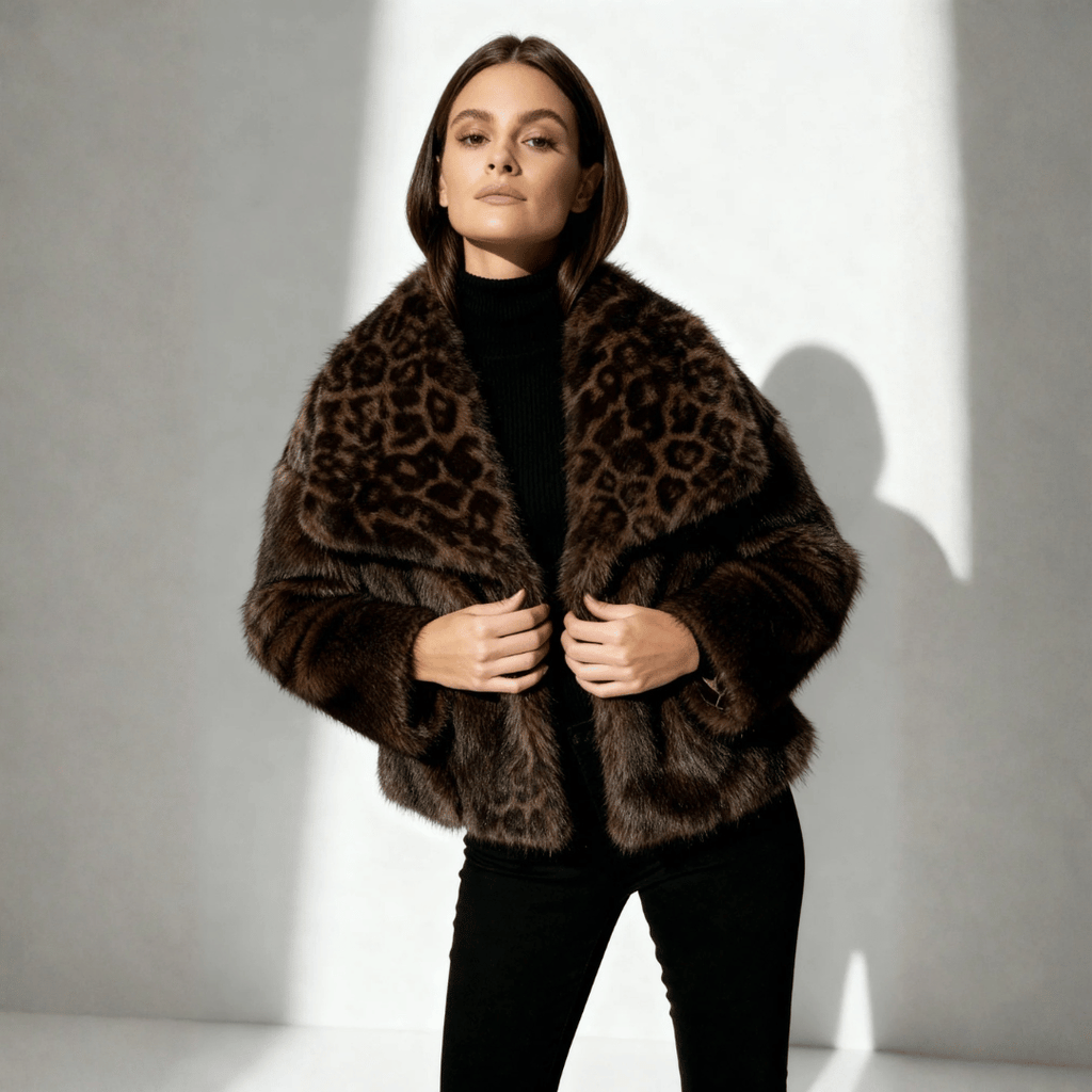 Casaco Feminino Animal Print Onça Lemartine