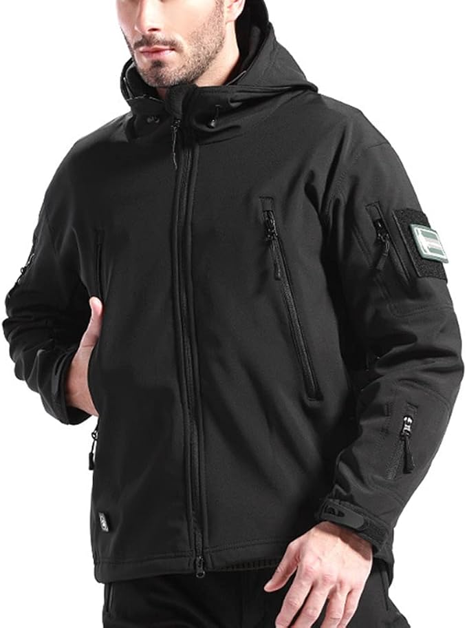 Jaqueta Tática Masculina Impermeável Lemartine