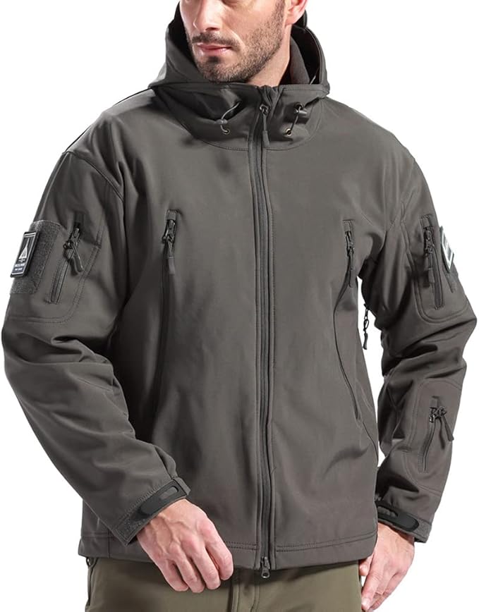 Jaqueta Tática Masculina Impermeável Lemartine