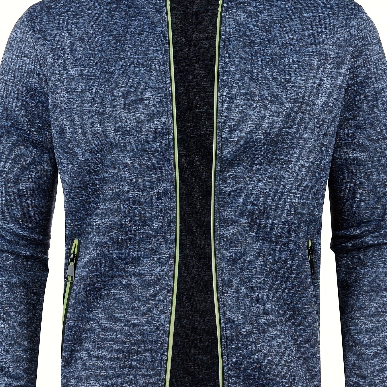 Jaqueta de Moletom Masculina de Outono e Inverno com Zíper Lemartine