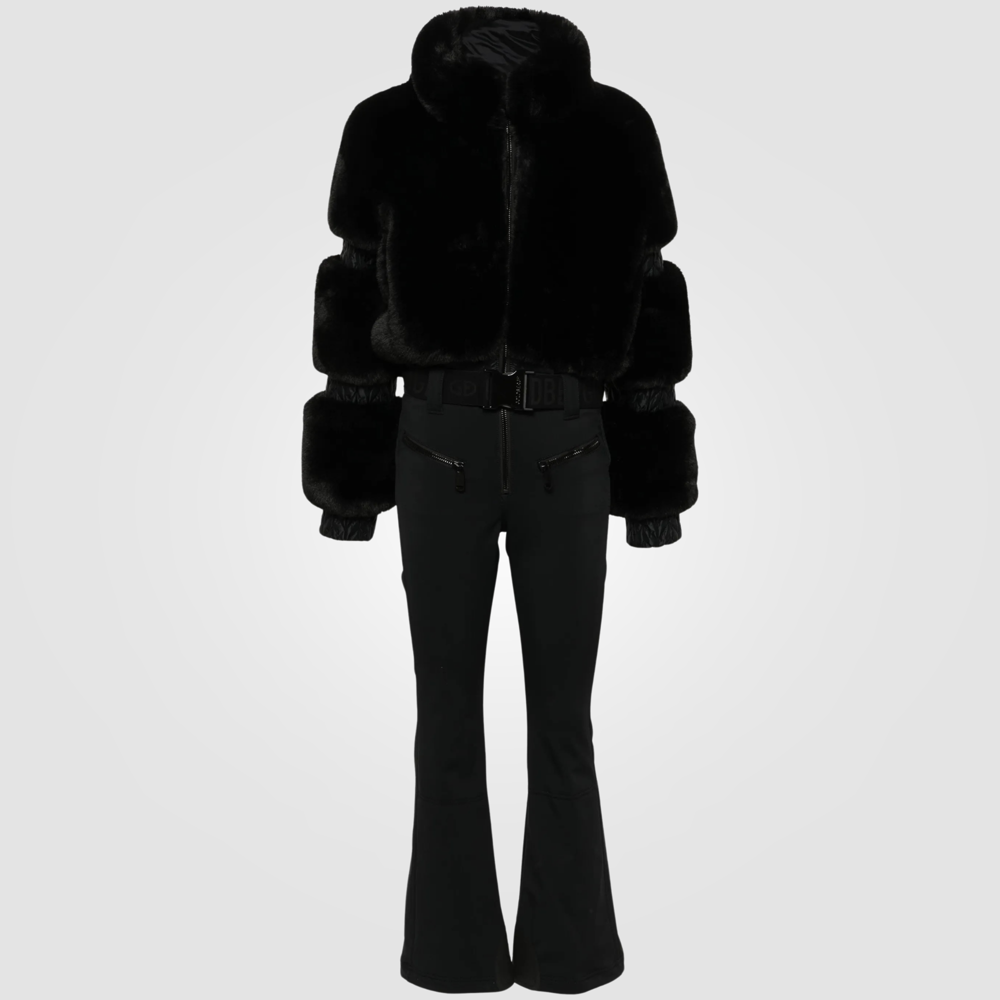 Macacão Feminino Ski Noir Impermeável Térmico Premium Montevie