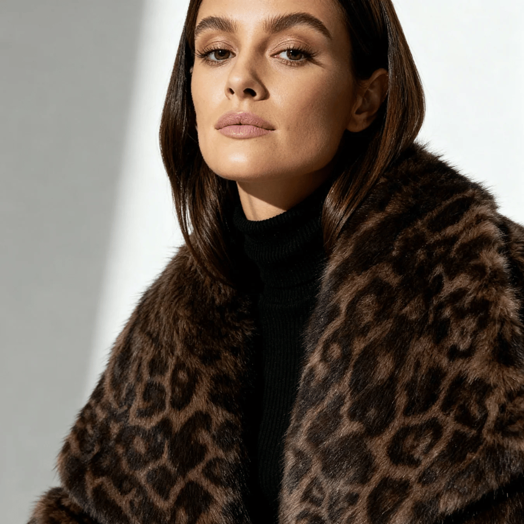 Casaco Feminino Animal Print Onça Lemartine