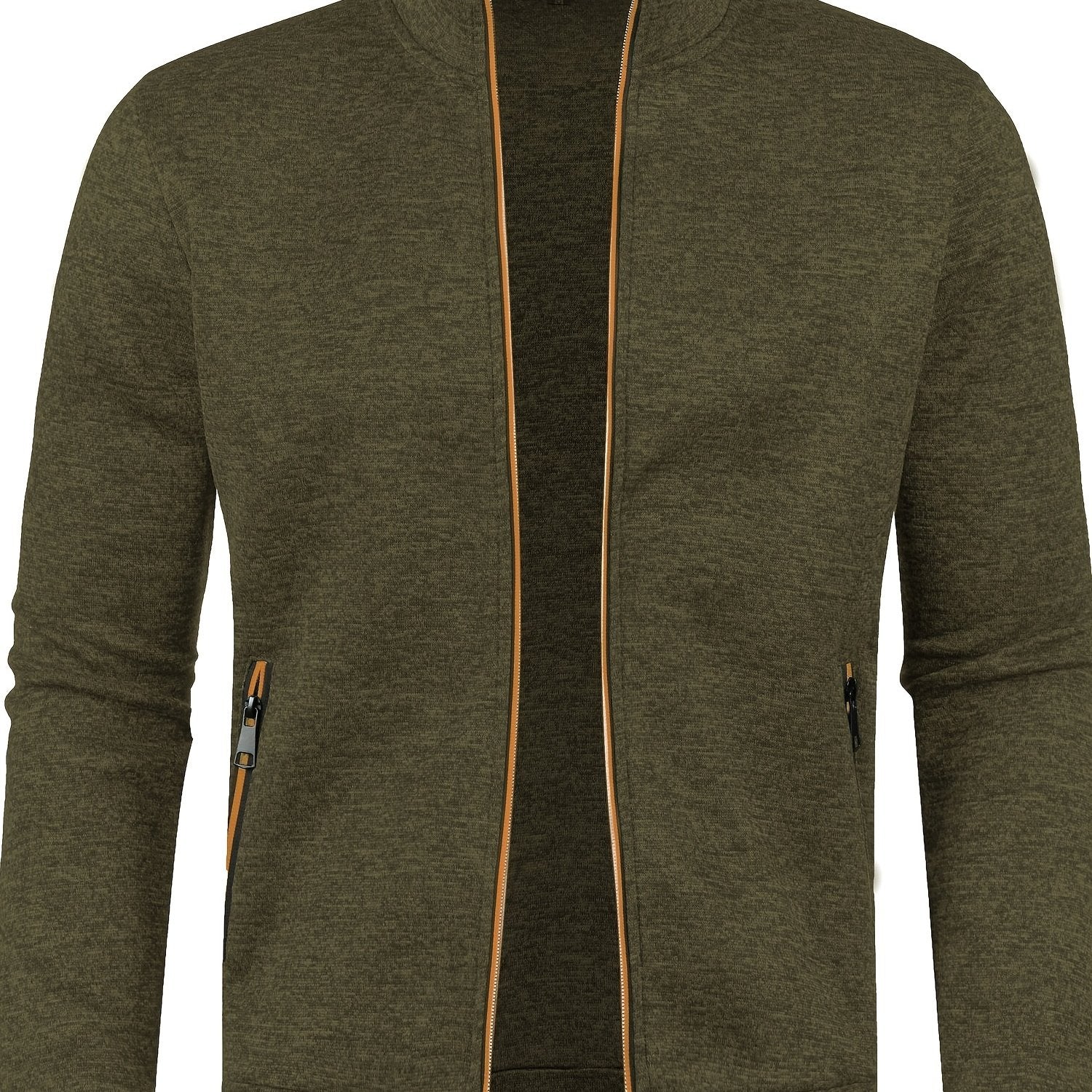 Jaqueta de Moletom Masculina de Outono e Inverno com Zíper Lemartine