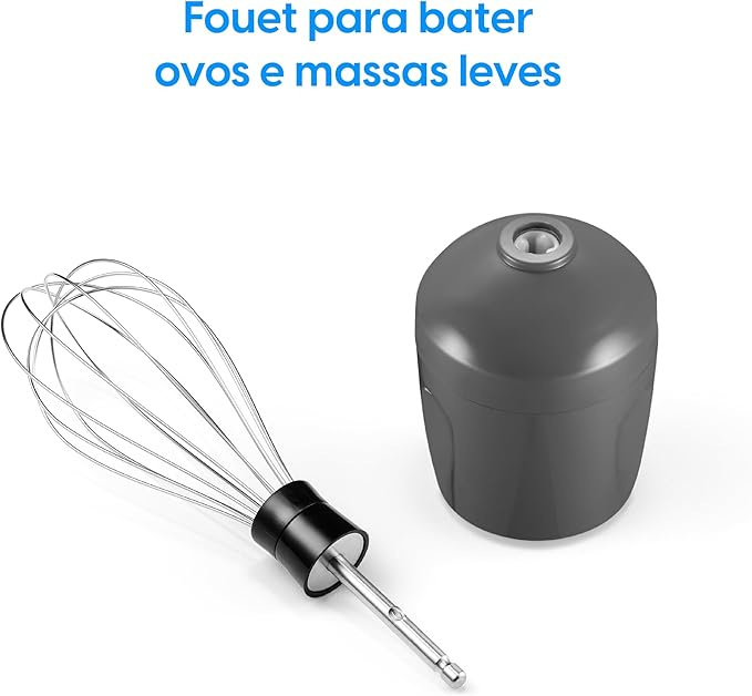 Mixer Power Inox 3 em 1 600W Elgin Lunar - Mixer, triturador e batedor