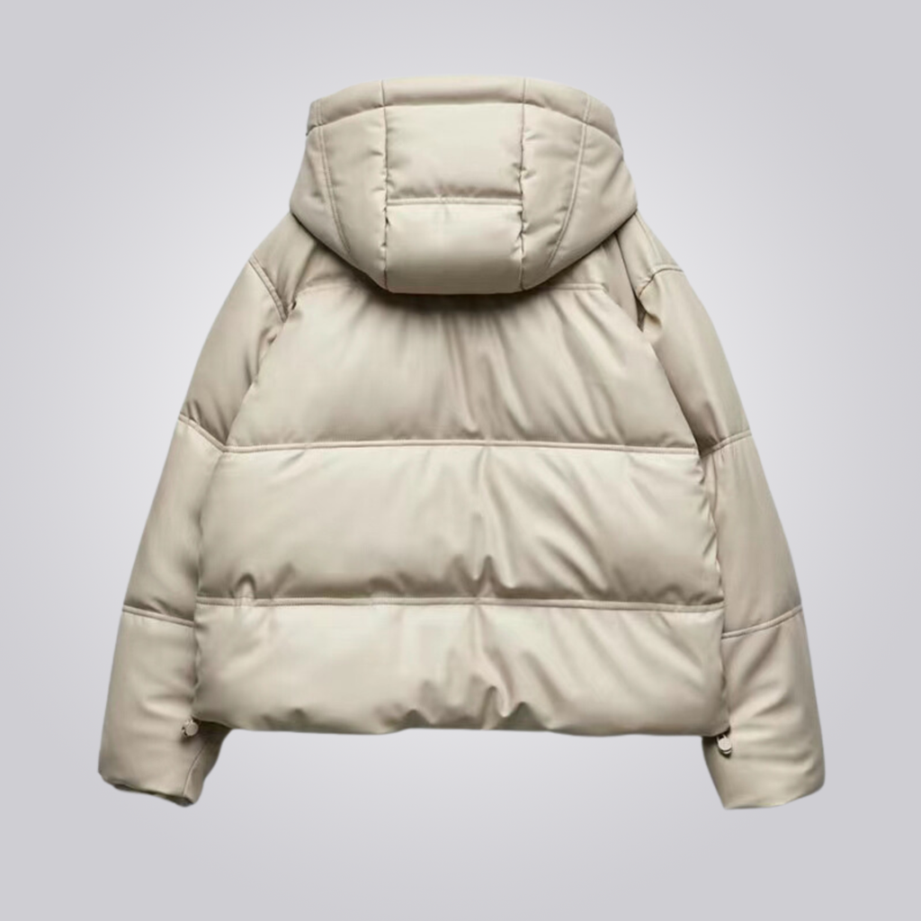 Jaqueta Puffer Feminina Vintage Labella Montevie