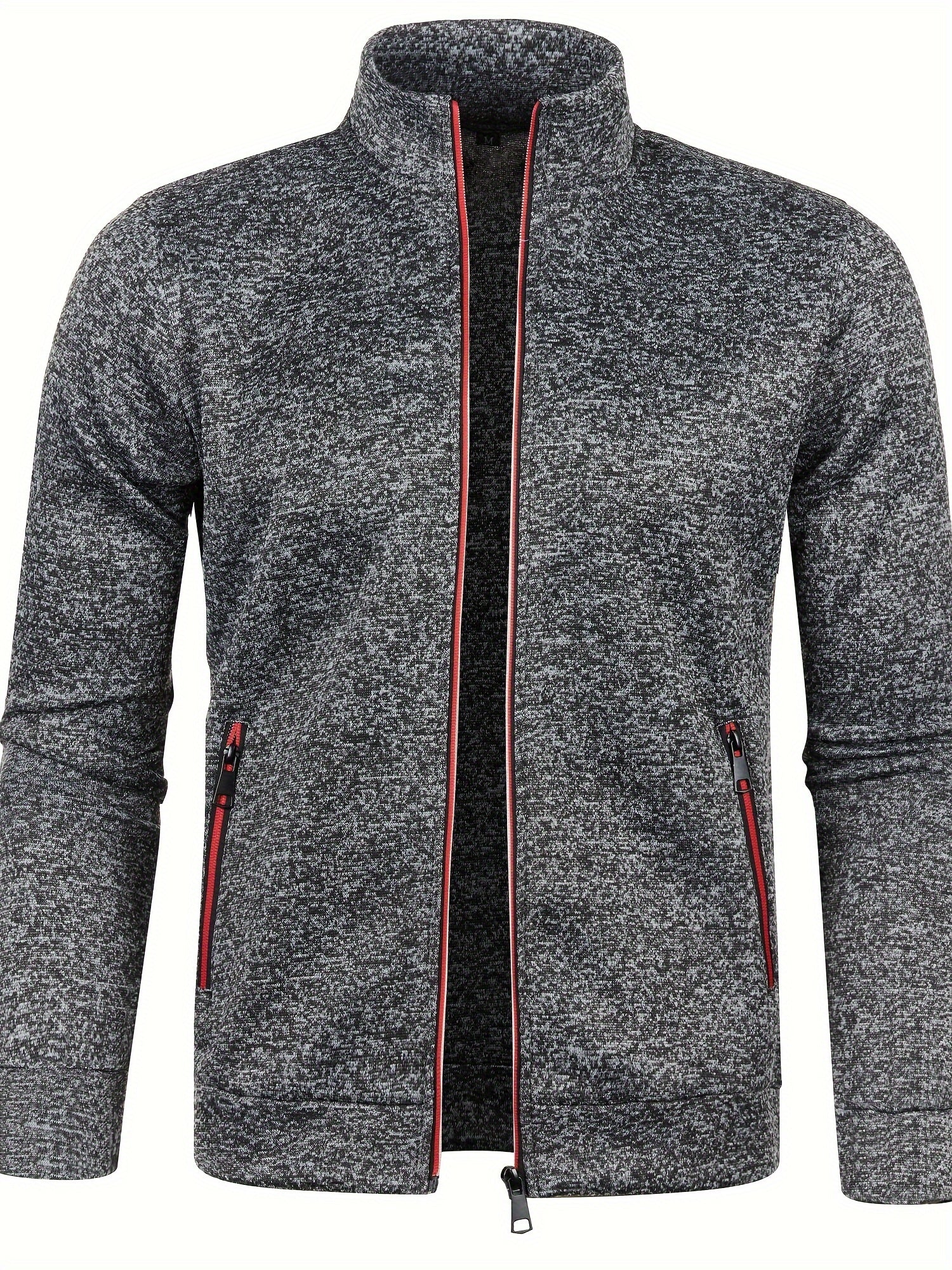 Jaqueta de Moletom Masculina de Outono e Inverno com Zíper Lemartine
