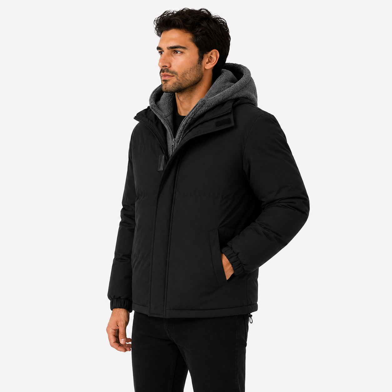 Jaqueta 2 em 1 Masculina Impermeável Fleece Winter Montevie