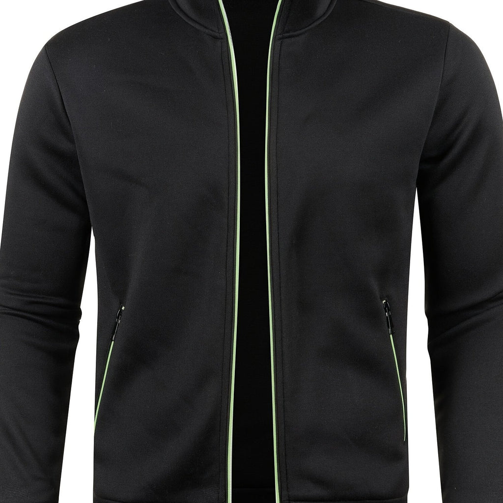Jaqueta de Moletom Masculina de Outono e Inverno com Zíper Lemartine