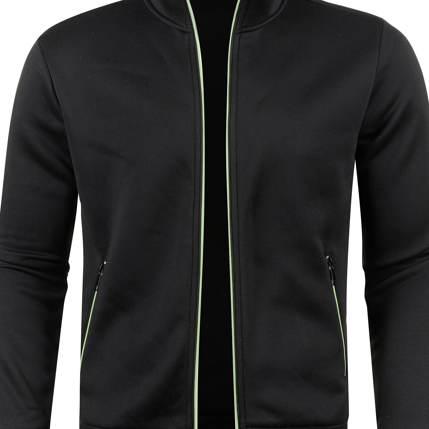 Jaqueta de Moletom Masculina de Outono e Inverno com Zíper Lemartine