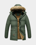 Jaqueta Térmica de lã Masculina de Inverno | Lemartine