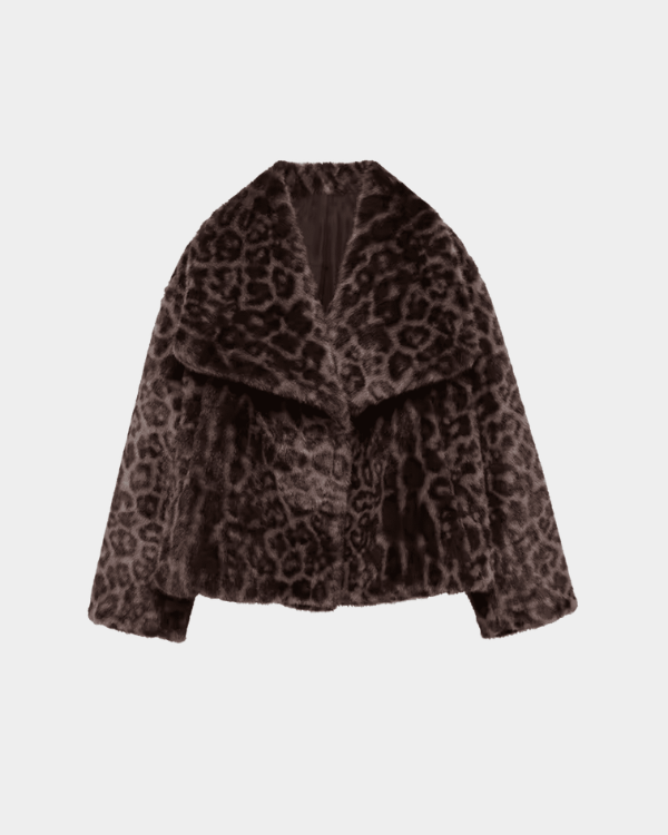 Casaco Feminino Animal Print Onça Lemartine