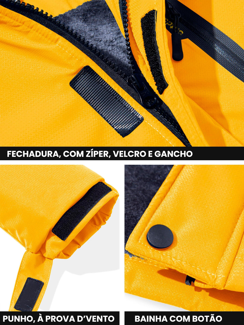 Jaqueta Térmica Masculina Impermeável Outdoor Lemartine