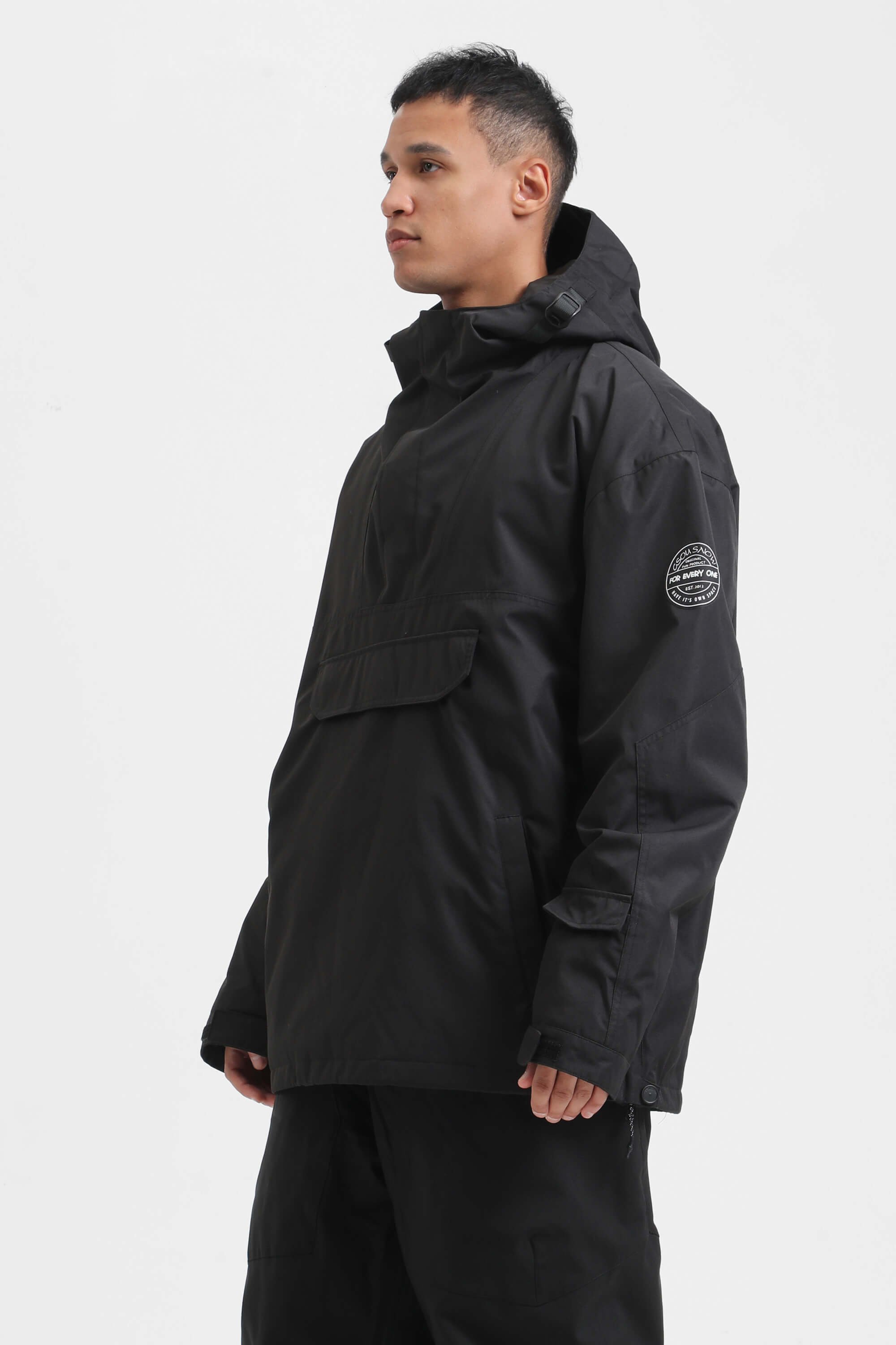 Jaqueta para Neve Masculina Anoraks Oversized Lemartine