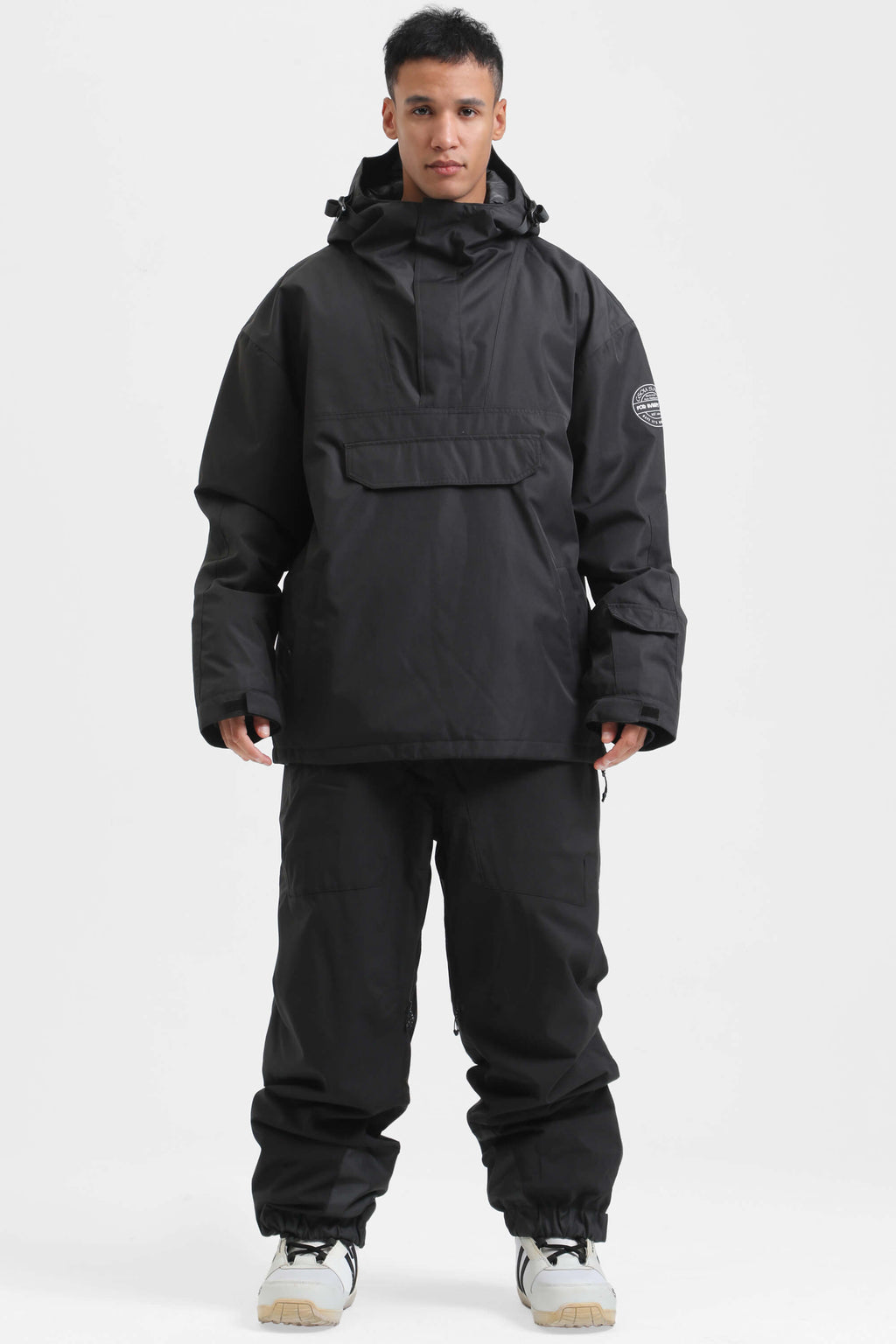 Jaqueta para Neve Masculina Anoraks Oversized Lemartine
