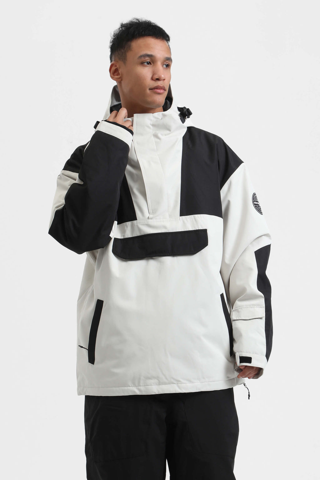 Jaqueta para Neve Masculina Anoraks Oversized Lemartine