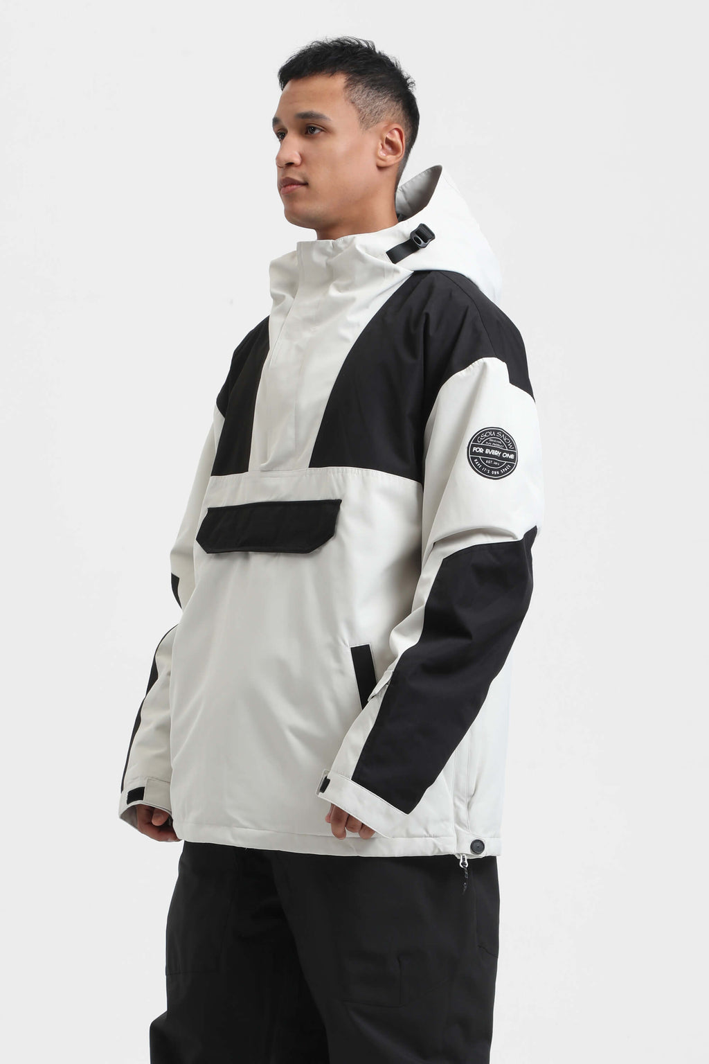 Jaqueta para Neve Masculina Anoraks Oversized Lemartine