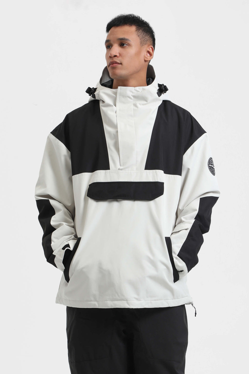 Jaqueta para Neve Masculina Anoraks Oversized Lemartine