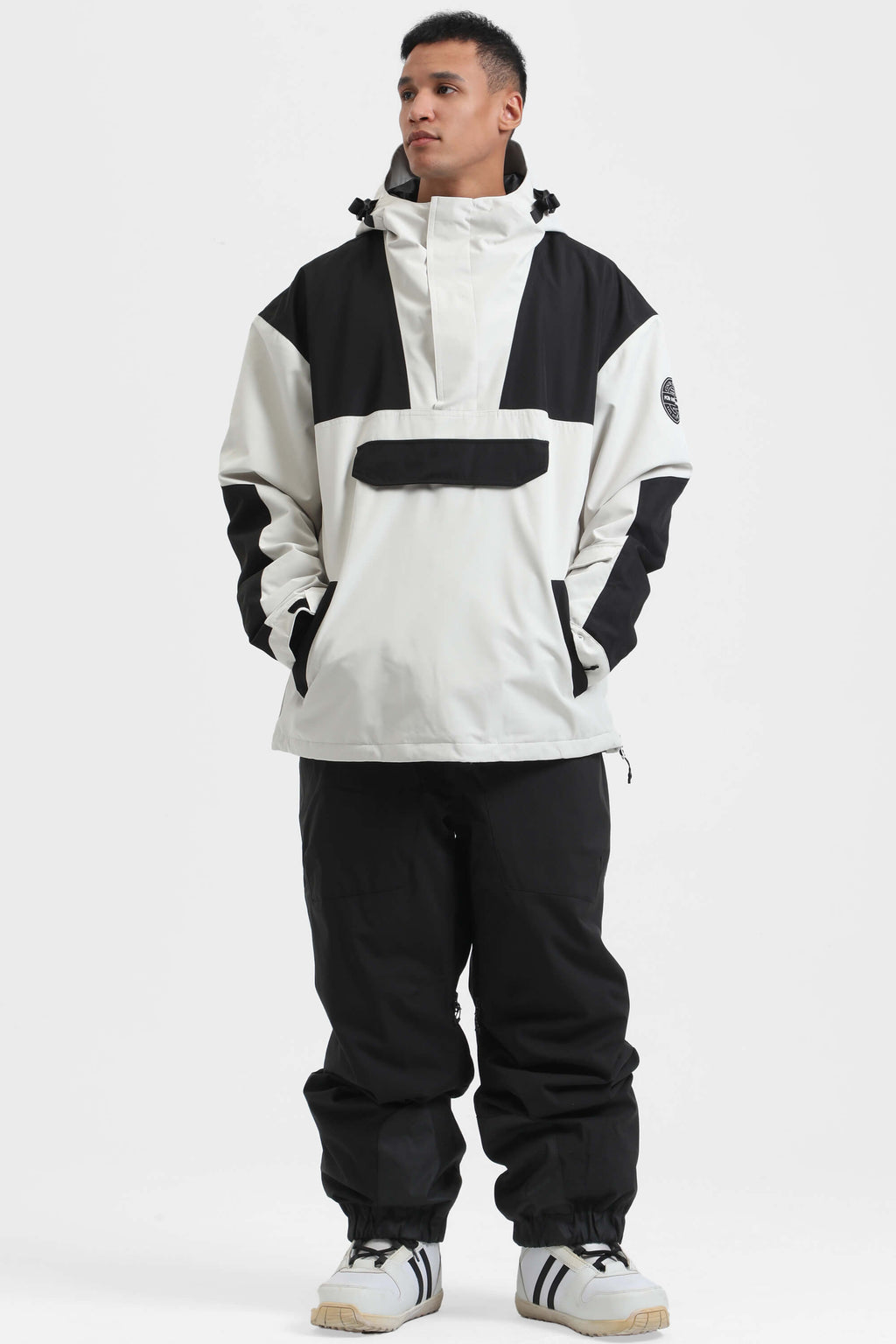 Jaqueta para Neve Masculina Anoraks Oversized Lemartine
