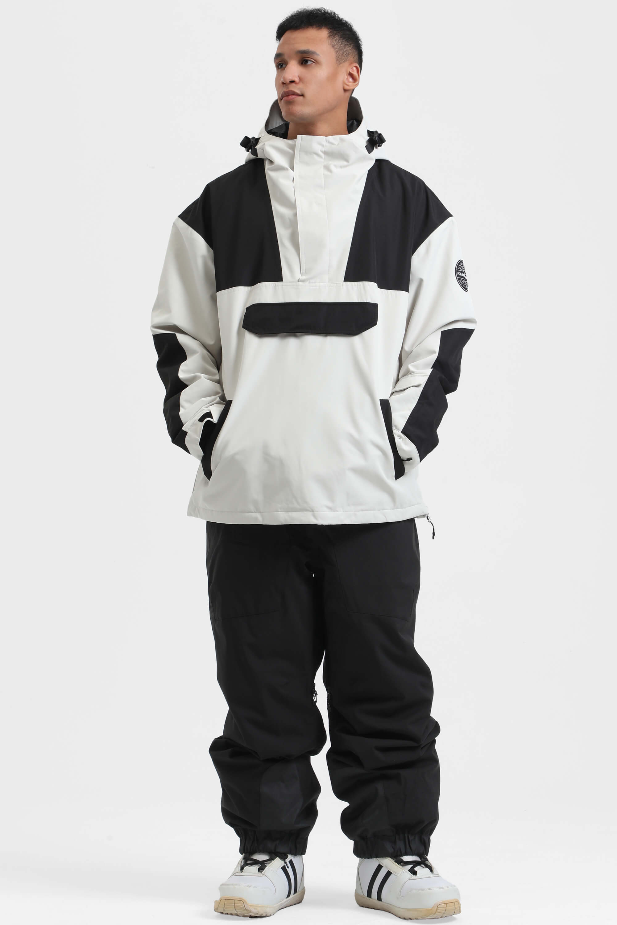 Jaqueta para Neve Masculina Anoraks Oversized Lemartine