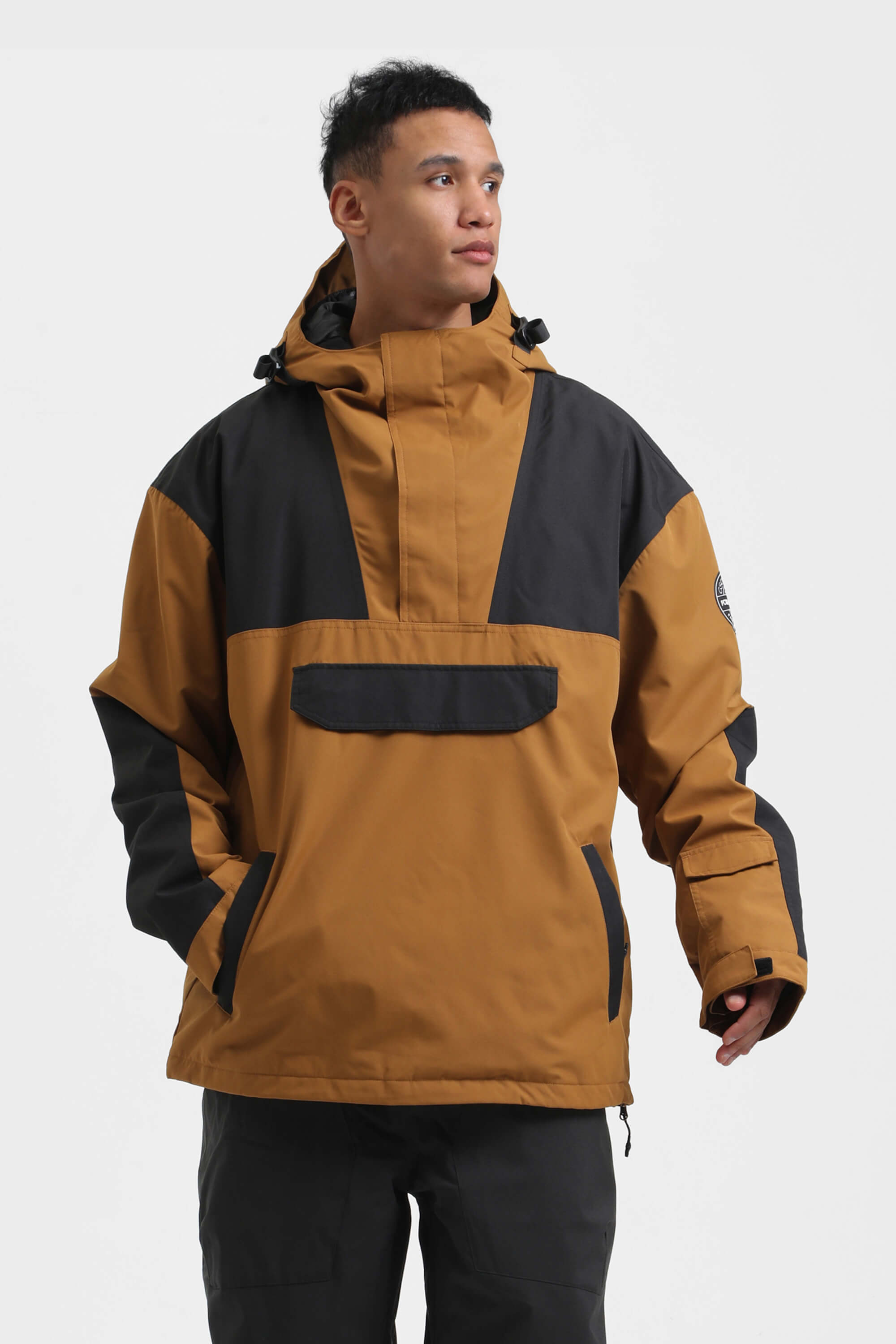Jaqueta para Neve Masculina Anoraks Oversized Lemartine
