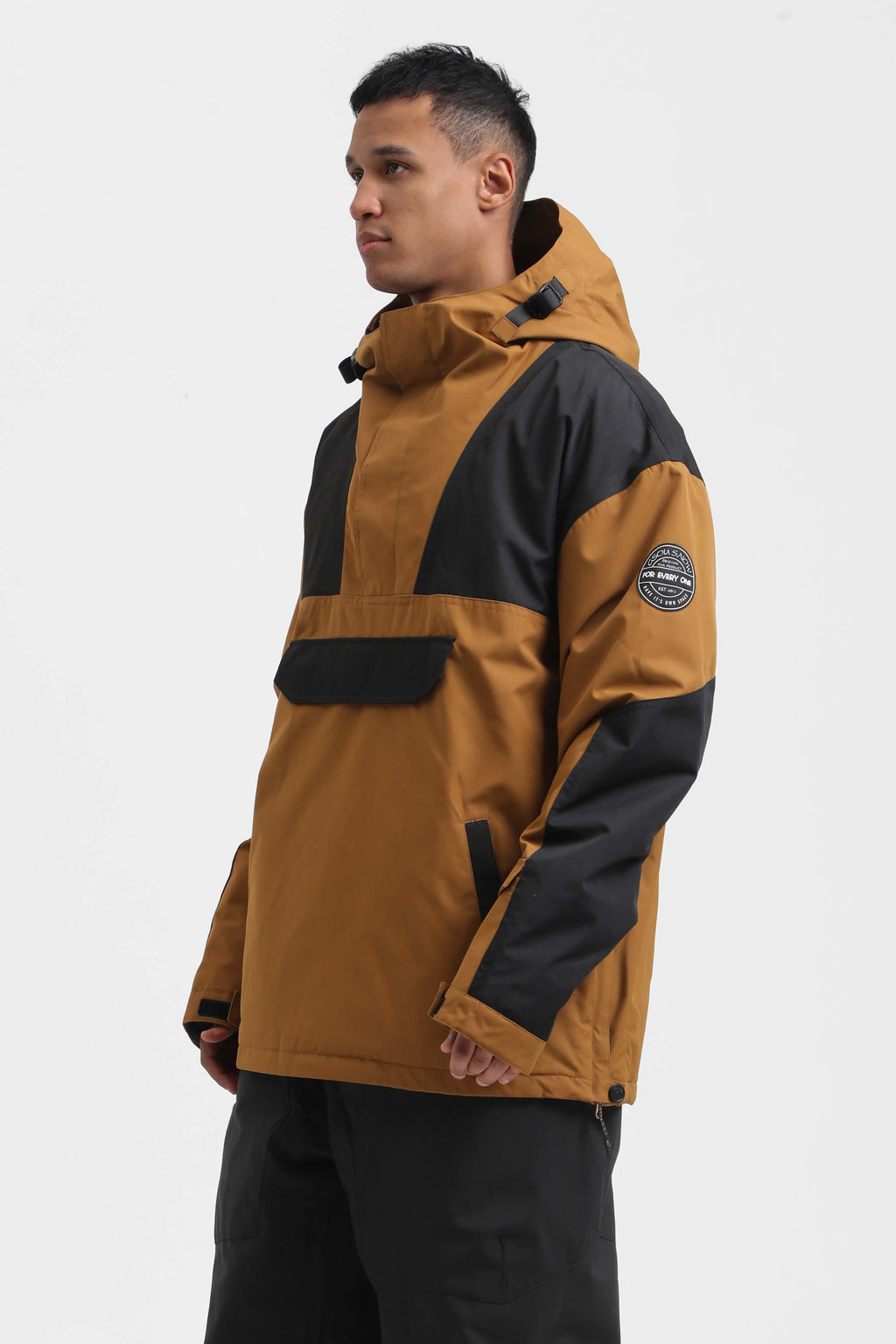 Jaqueta para Neve Masculina Anoraks Oversized Lemartine