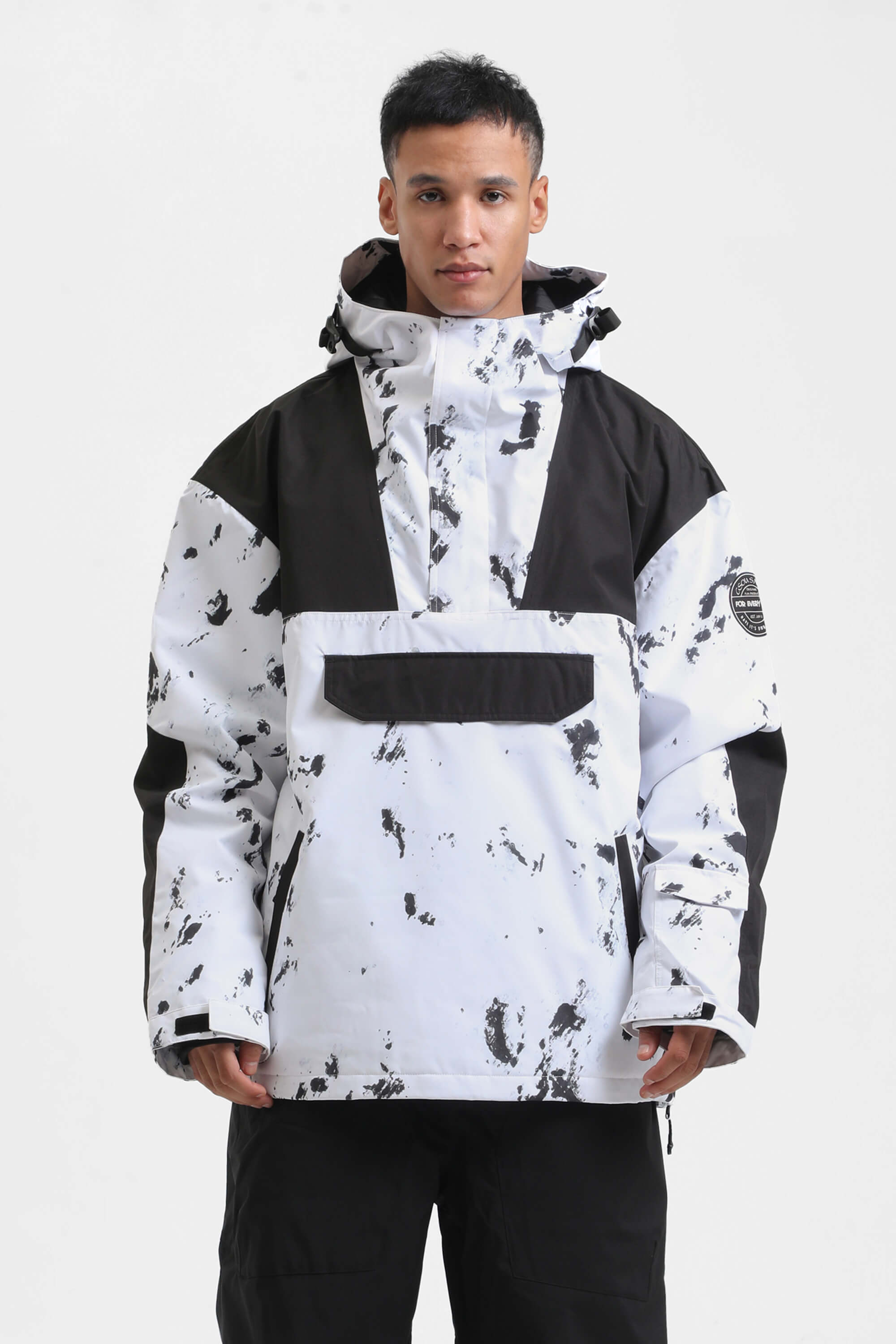 Jaqueta para Neve Masculina Anoraks Oversized Lemartine