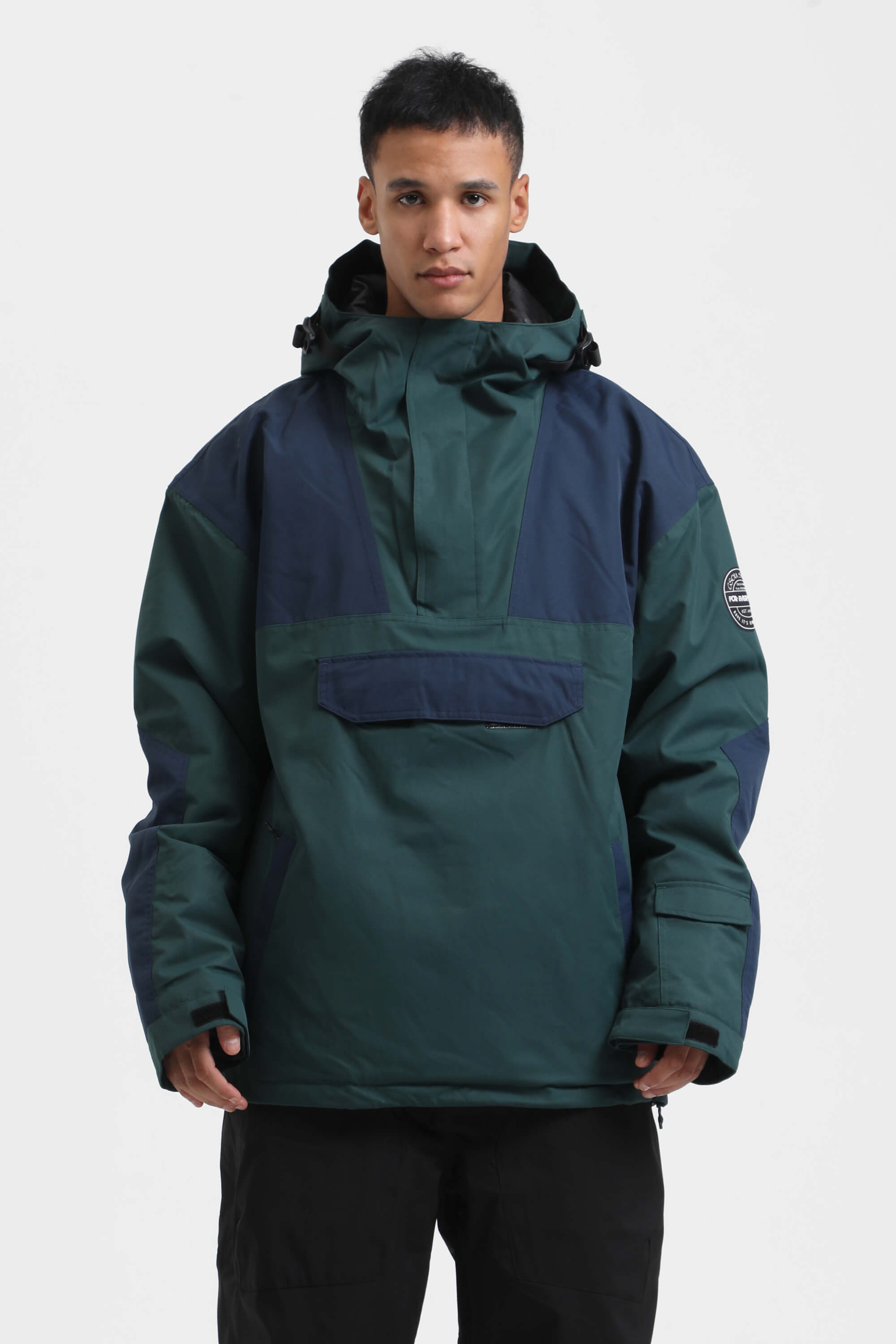 Jaqueta para Neve Masculina Anoraks Oversized Lemartine