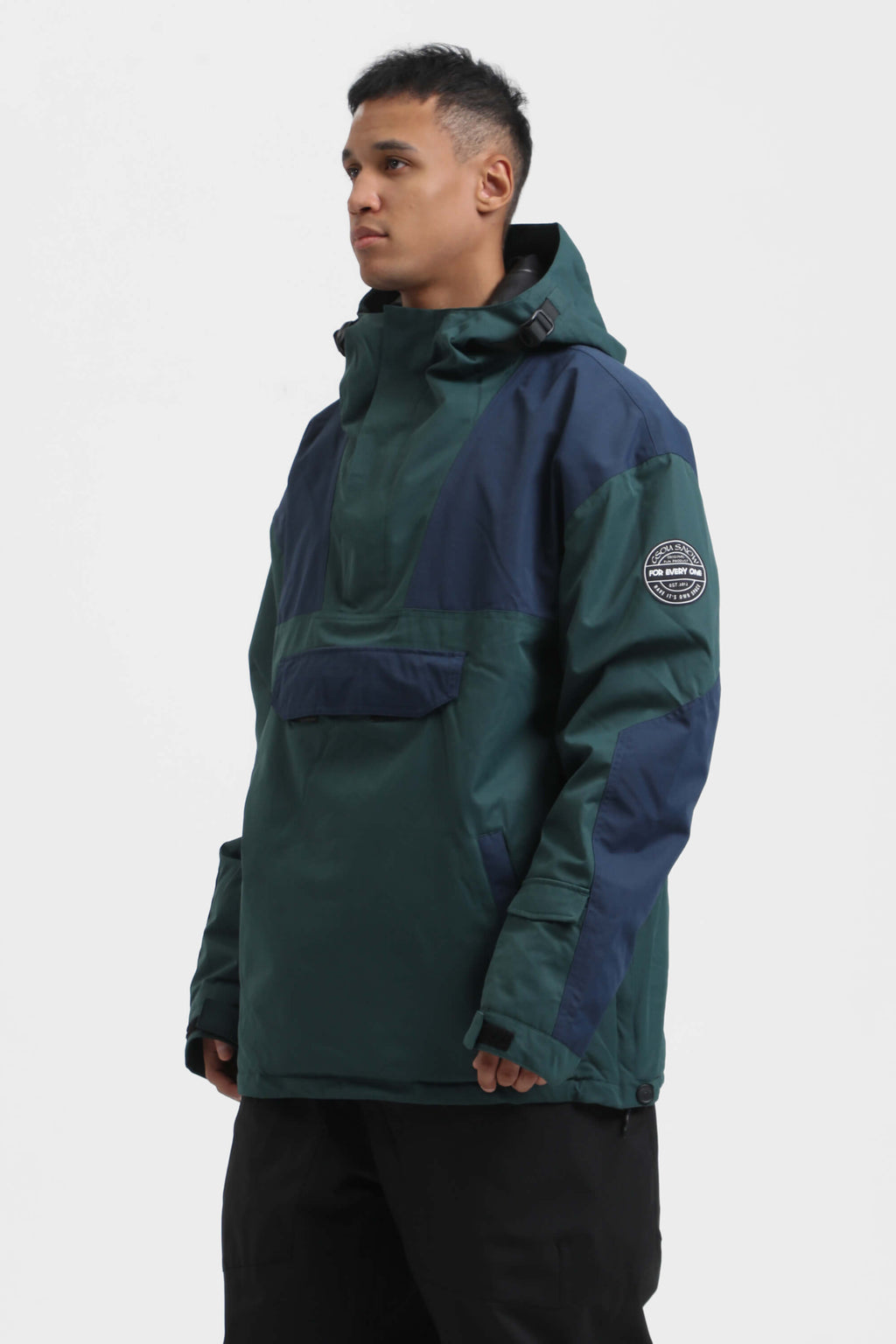 Jaqueta para Neve Masculina Anoraks Oversized Lemartine