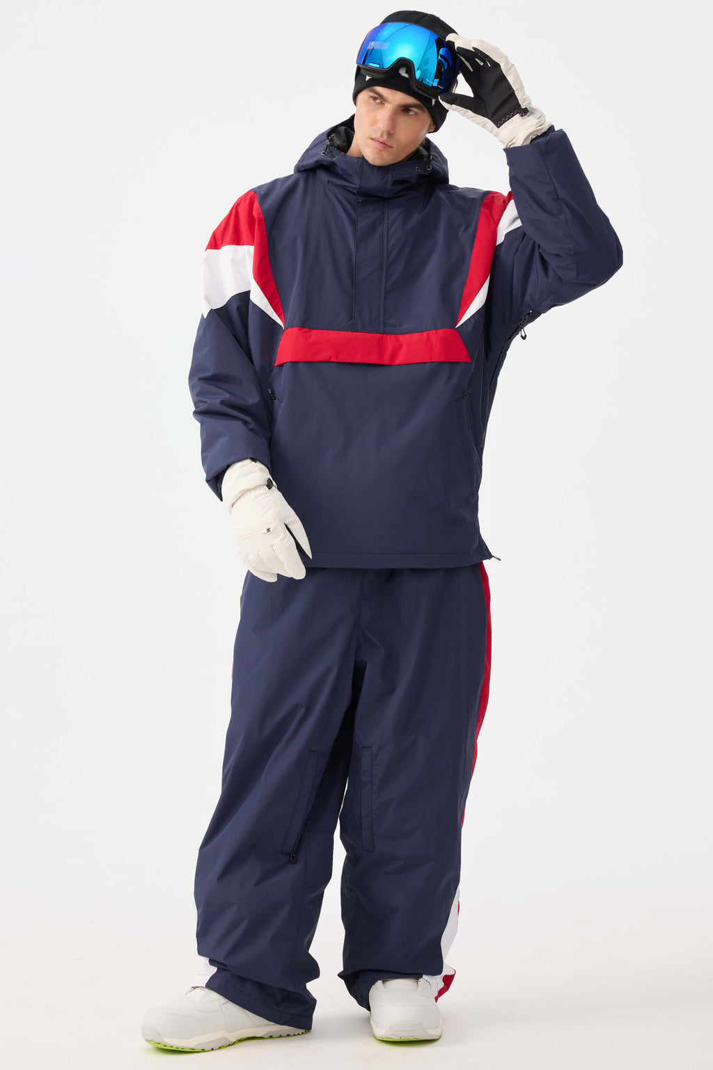 Jaqueta Masculina Térmica Impermeável Retro 90s Anorak Lemartine