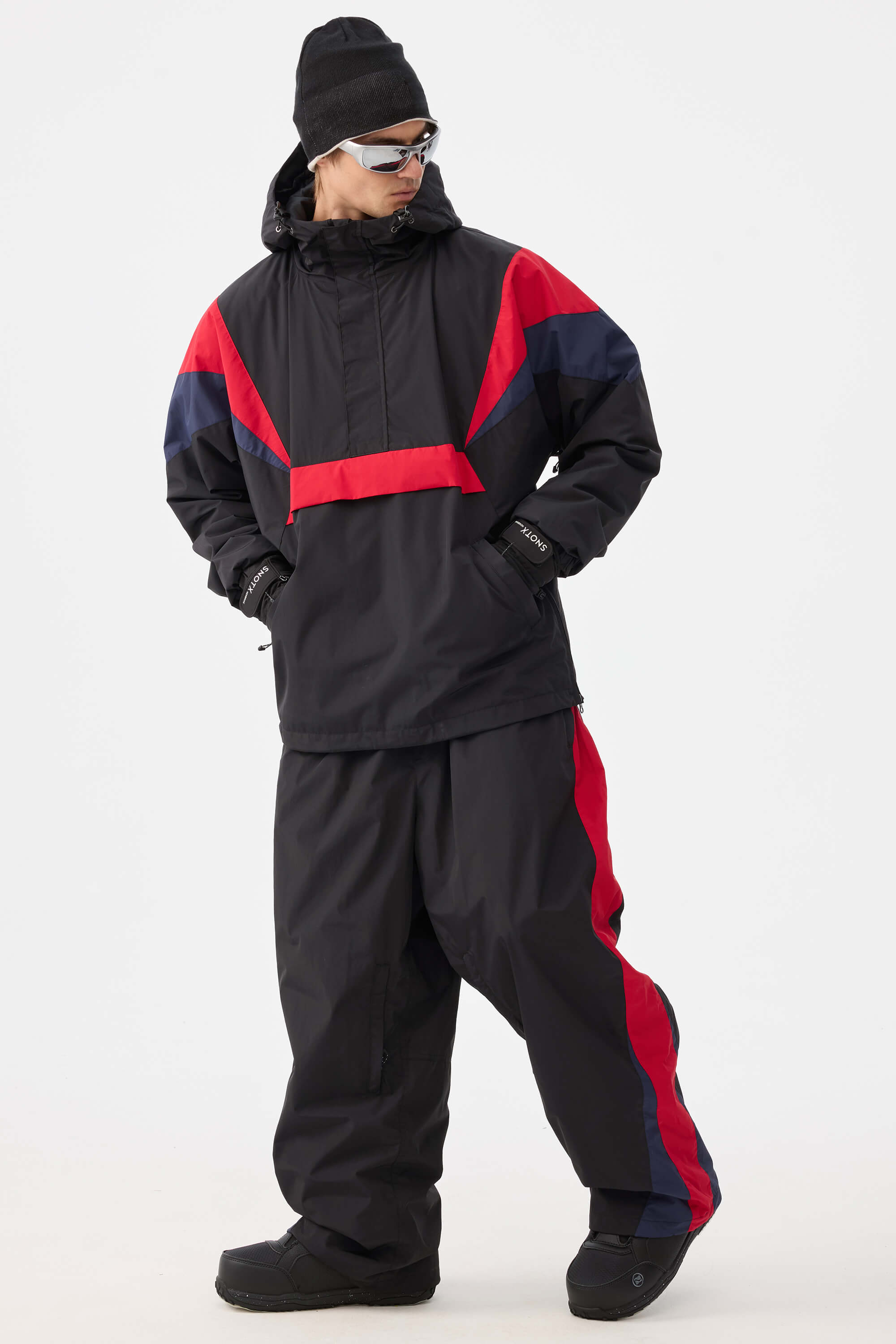 Jaqueta Masculina Térmica Impermeável Retro 90s Anorak Lemartine