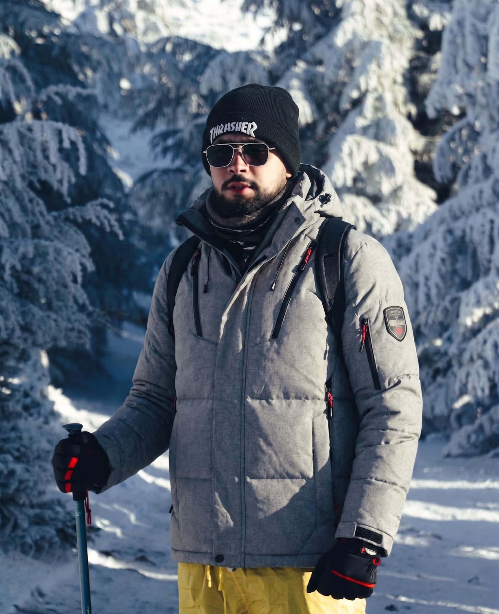 Jaqueta Puffer Térmica Masculina de Pluma Tech Lemartine