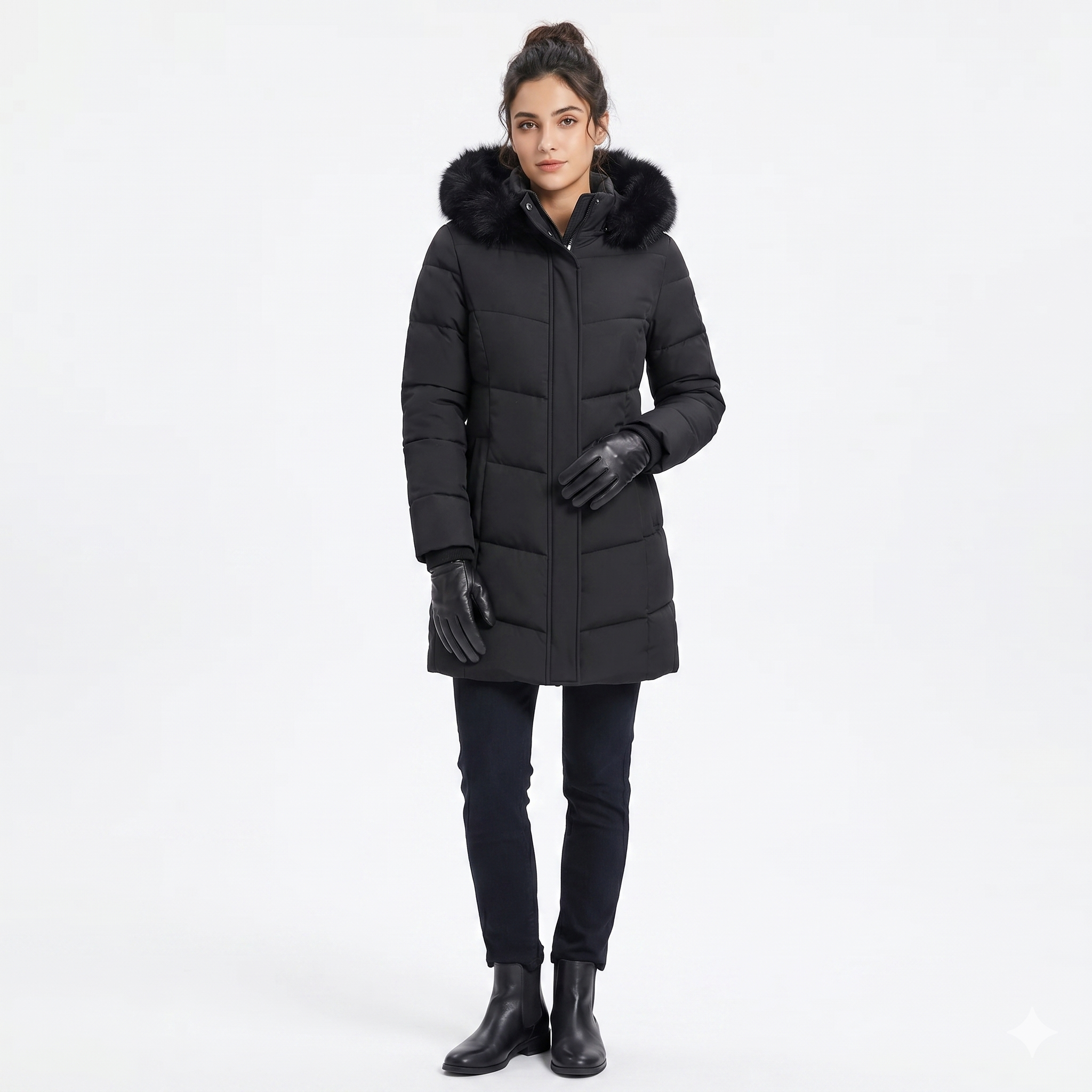 Jaqueta Feminina Parka Suzaine Lemartine