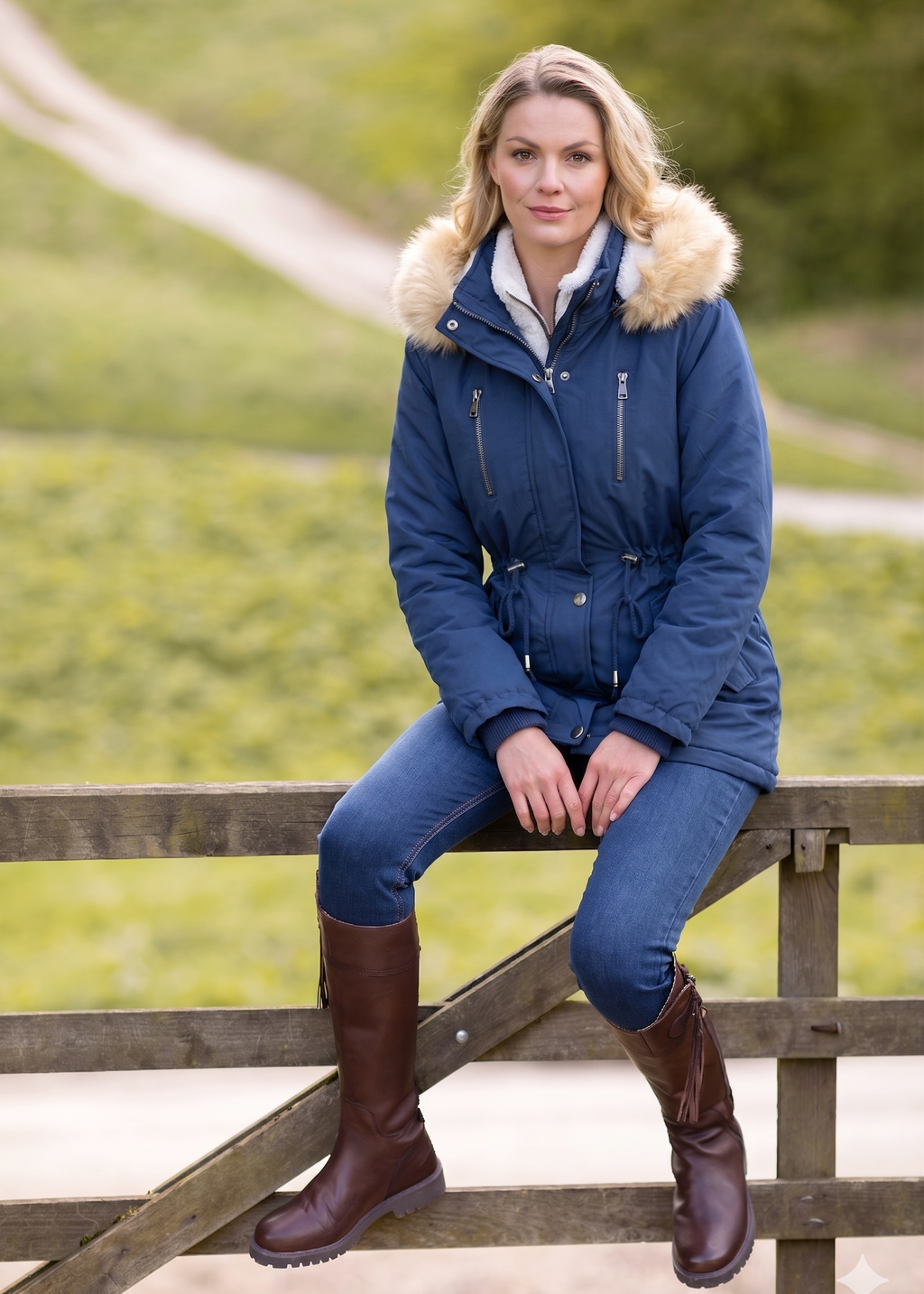 Jaqueta Feminina Parka Filó de Inverno Lemartine