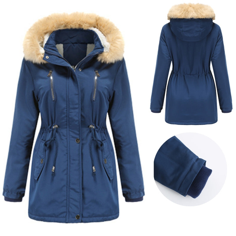 Jaqueta Feminina Parka Filó de Inverno Lemartine