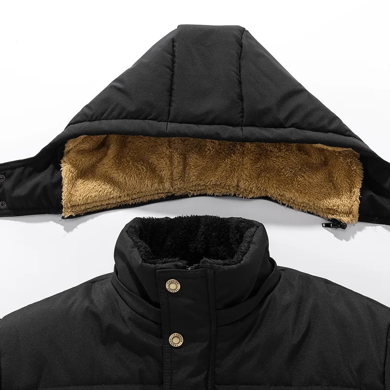 Jaqueta Térmica de lã Masculina de Inverno | Lemartine