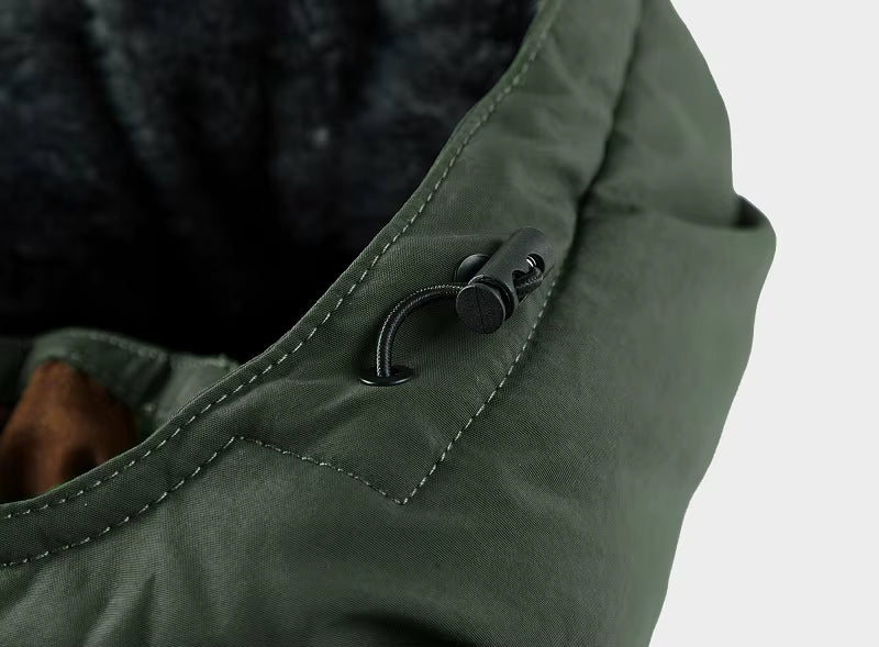 Jaqueta Masculina de Inverno com Capuz Forrada com Lã Lemartine