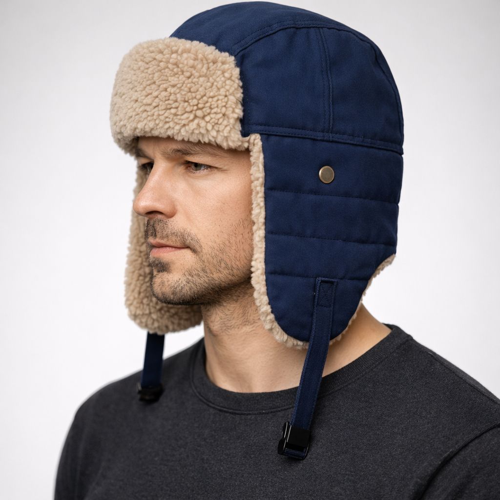Touca Masculina Forrada Aviador Glacier Montevie