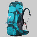 Mochila de Trilha Topsky 70L com Ajuste de Altura + Capa de Chuva | Lemartine
