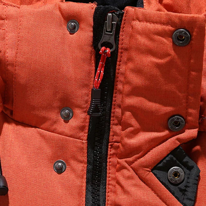 Jaqueta Puffer Térmica Masculina de Pluma Tech Lemartine