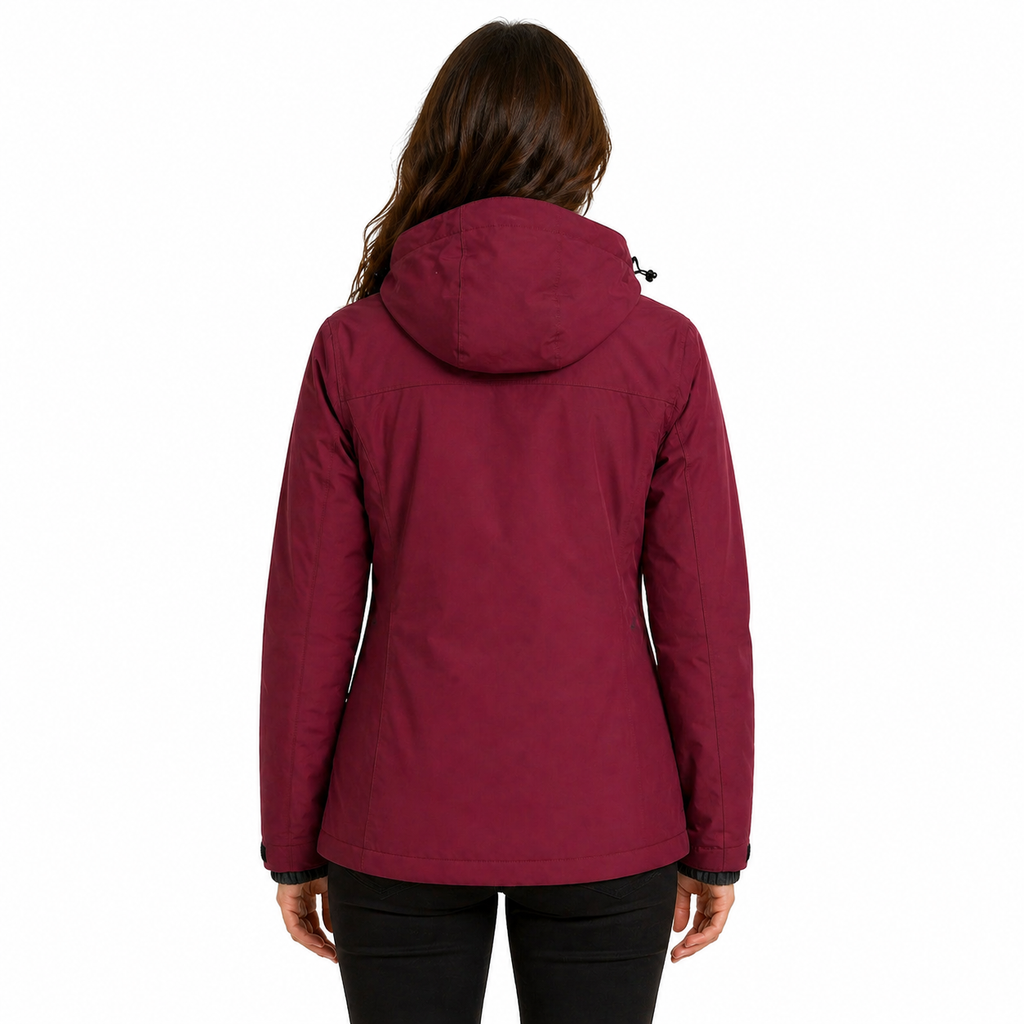 Jaqueta 3 em 1 Feminina Térmica Camel Crown Lemartine